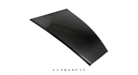 Carbon cover engine bonnet
