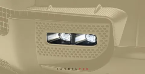 Dobule light for front bumper