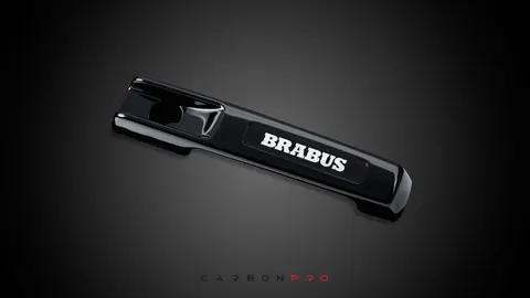 Door handles with BRABUS logotype