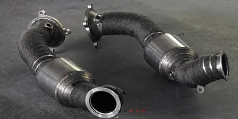 Down pipe with EUR6 with Cat 200 Cell