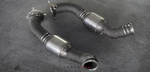 Down pipe with EUR6 with Cat 200 Cell