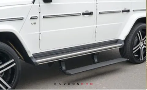 Electrical auto side steps – long