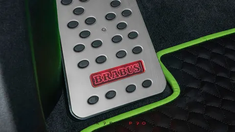Foot rest illuminated