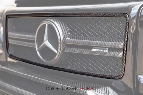Carbon frame for radiator grill