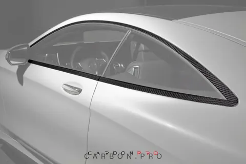 Carbon frame for side windows (6 pcs)