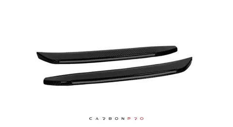 Front attachment with LED