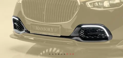 Front bumper air intake with DRL