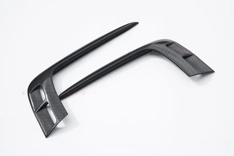 Front bumper air intakes add on parts
