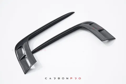 Front bumper air intakes add on parts
