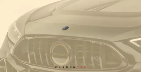 Front bumper emblem with logo
