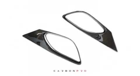 Front bumper inserts