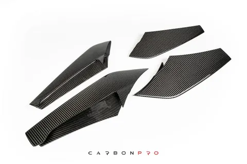 Front bumper louvers CARBON ARROW
