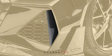 Front bumper side splitter