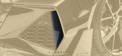 Front bumper side splitter