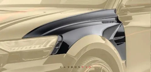 Front fenders with MANSORY logo