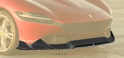 Front lip with flaps