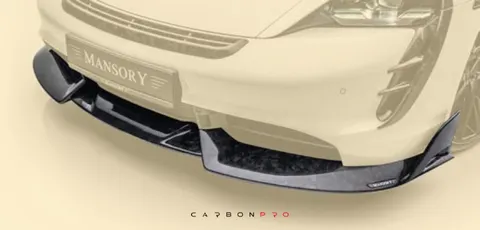 Front lip with side flaps
