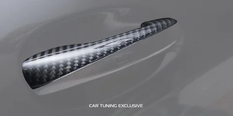 Carbon handles top parts