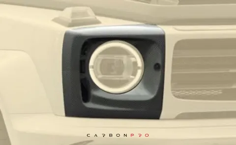 Headlight covers with air intake