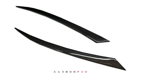 insert for air-outlet front fenders, visible Carbon