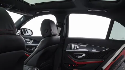 Leather / alcantara headliner