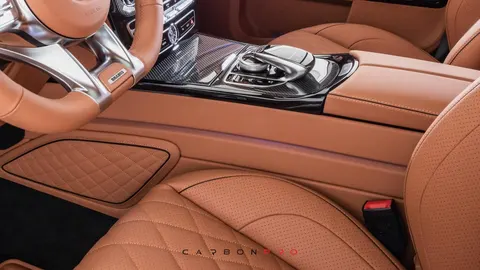 Leather center console