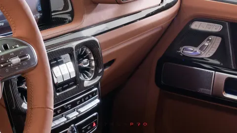 Leather dashboard underpaneling