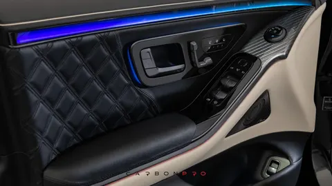 Leather door panels