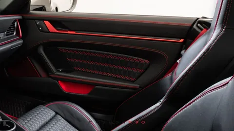 Leather door panels