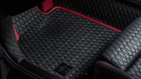 leather Floor quilted