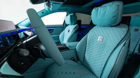 Leather interior with executive seats