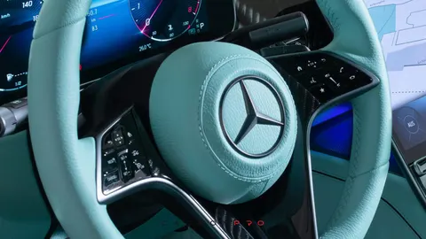 Leather steering wheel impact absorber