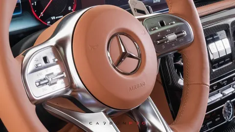 Leather steering wheel impact absorber