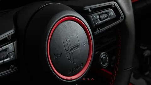 Leather steering wheel impact absorber