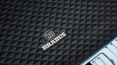 Leather trunk quilted