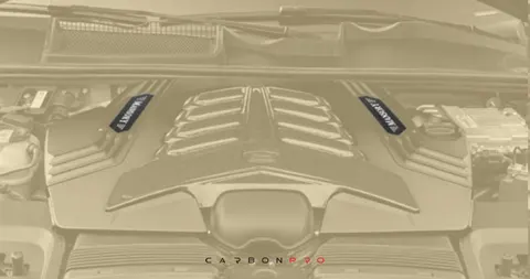 Logo emblems for engine cover