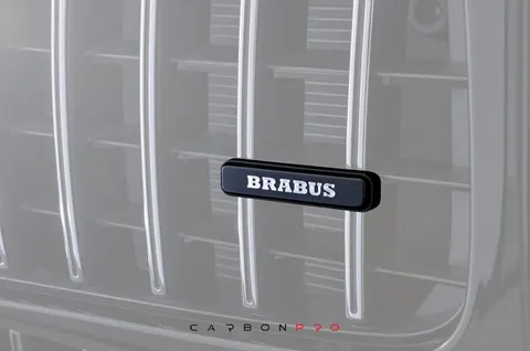 Logo illuminated for grill