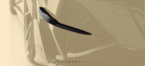 Long flaps for MANSORY front bumper