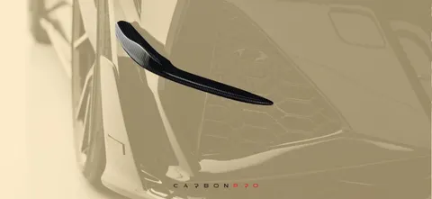 Long flaps for MANSORY front bumper