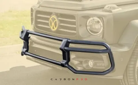 Low front protective frame