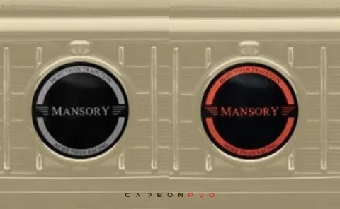 MANSORY logo for grill mask