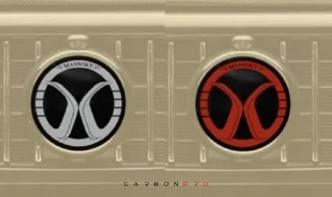 MANSORY logo for grill mask