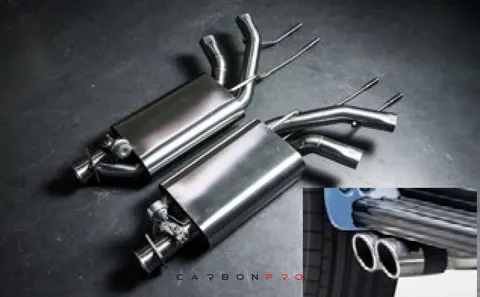 MANSORY sport exhaust II with tips