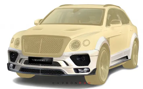 MANSORY WIDE BODY KIT (car with towbar without radar)