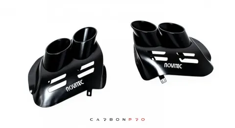 NOVITEC STAINLESS STEEL TAILPIPES