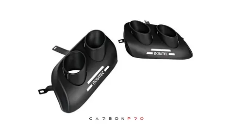 Novitec tailpipes (set of 2)