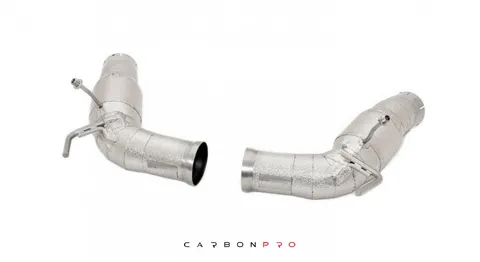 POWER OPTIMIZED EXHAUST SYSTEM RACE WITHOUT FLAP-REGULATION, COMPLETE HEAT PROTECTED