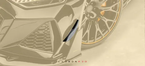 Race flaps for MANSORY front bumper