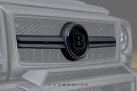 Carbon radiator grill