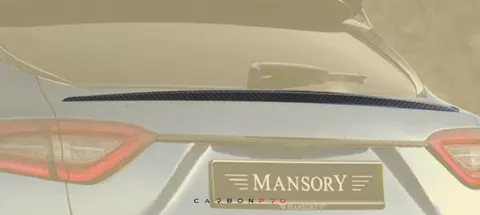 Rear deck lid spoiler